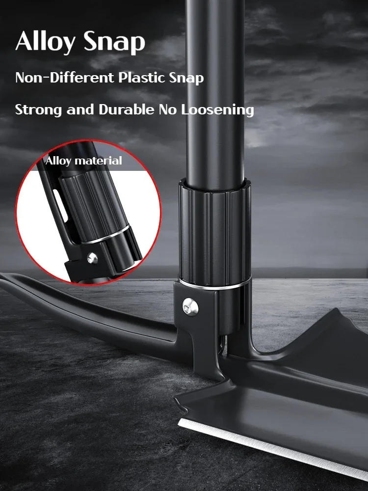 Description Picture 6 of itemMultifunctional garden shovel for camping, suitable for camping/fishing/wild survival, etc. Shovel. Pickaxe and hoe three-in-one