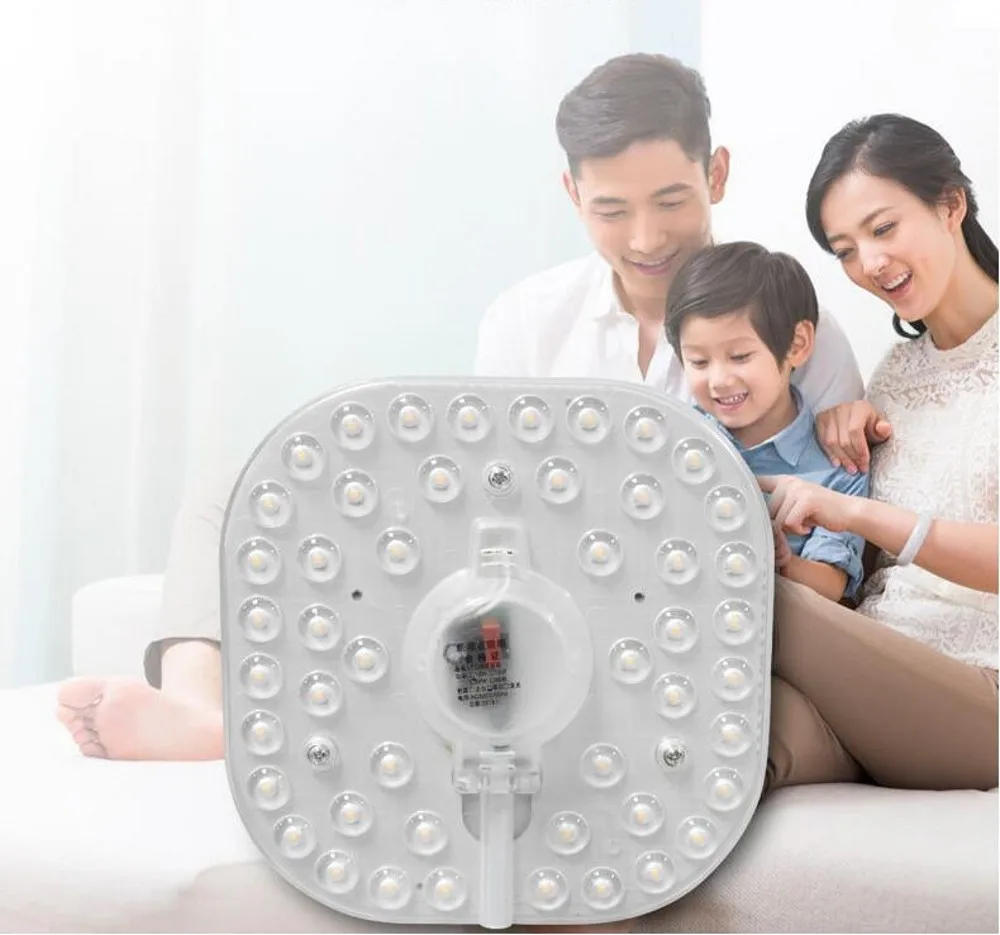 Description Picture 2 of itemLED PANEL Circle Ring Light SMD2835 12W 18W 24W 36W 50W LED Round Square Ceiling decoration Ceiling Lamp AC 220V LED downlight