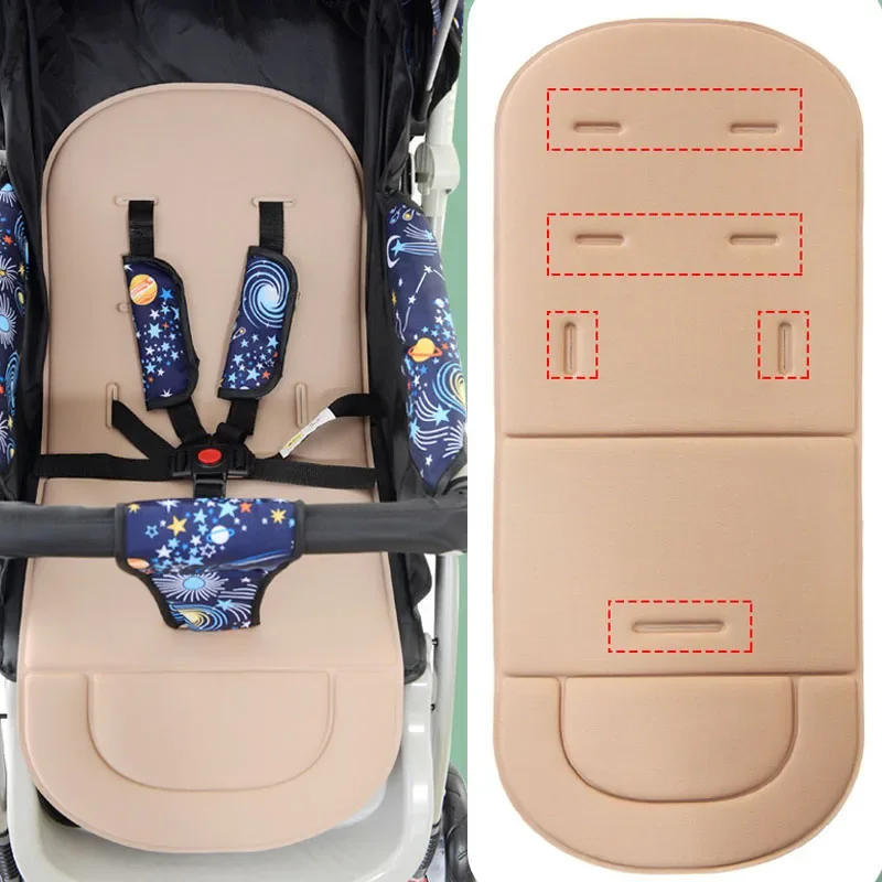 Description Picture 4 of itemBaby Stroller Seat Cushion Kids Pushchair Car Cart High Chair Seat Trolley Soft Mattress Baby Stroller Cushion Pad Accessories