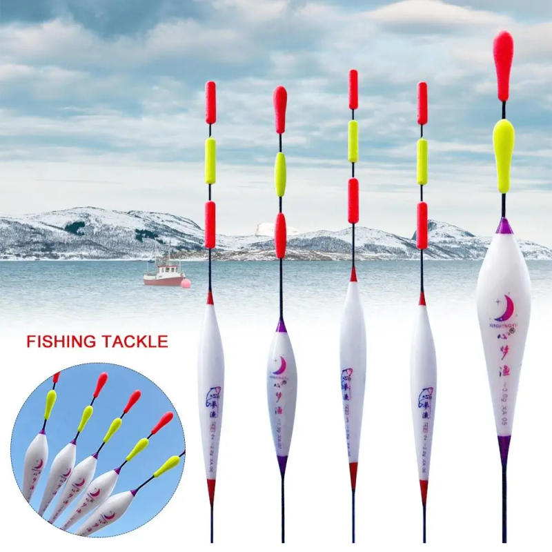 Description Picture 3 of item3pcs Fishing Floats Superfine Workmanship Freshwater Floaters Fishing Bobbers Accessory Shrimp Grouper Ice Fishing Accessory