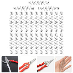 25 Pcs Spring Coil Gardening Shears Springs Tools Parts Tree Pruner Replacement Trimming Pruning Machine Steel Branch