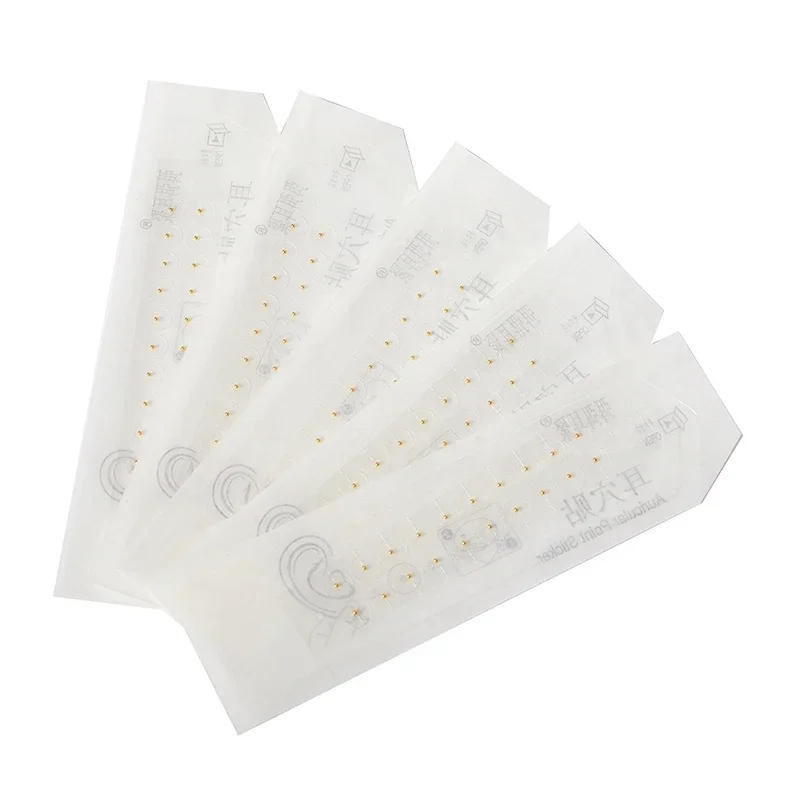 Description Picture 6 of item100-200pcs Ear Care Seeds Acupuncture Auricular Disposable Ear Stickers Massage Therapy Needle Patch Auricular Auriculotherapy