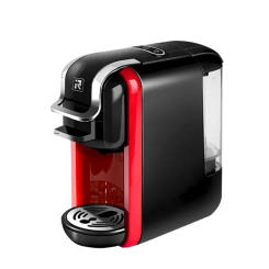 Capsule Coffee Machine Full-Automatic Small Household Portable Office Universal Coffee Powder Integrated Machine Red Touch