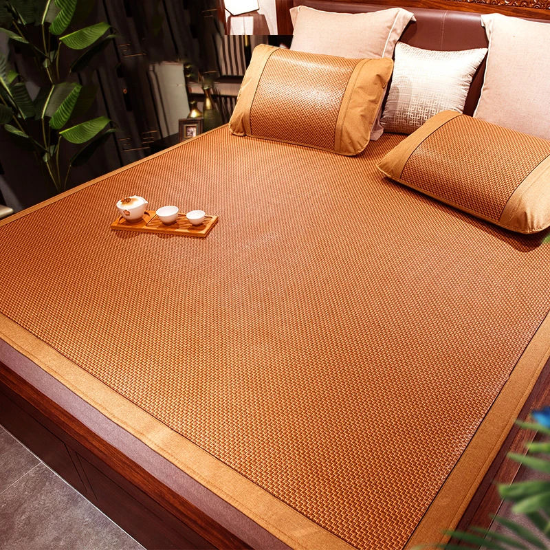 Rattan mat ice silk mattress