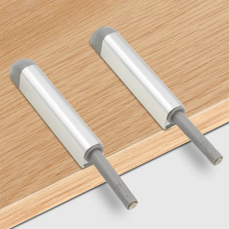 Description Picture 3 of itemCatch Latch Hinge Cupboard Cabinet Touch Release Alloy Installation In The Absence Of Shake Handshandle Drawer Or Cabinet