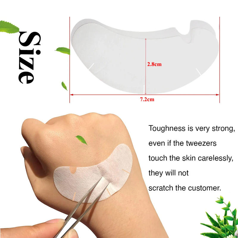 Description Picture 3 of item50/100pairs U Shape Eyelash Pads Grafted Lash Hydrogels Gel Patches Under Eye Pads for Eyelash ExtensionTips StickerMakeup Tools