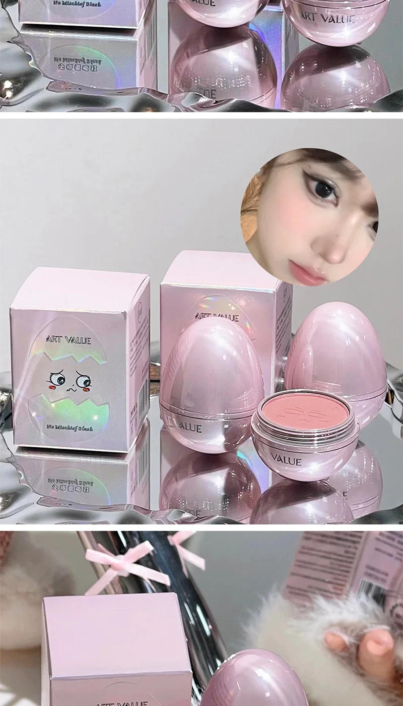 Description Picture 3 of itemNo-Mischief Blush - Multi-functional Solid Makeup Egg for Low-Saturation Gray-Pink Tint with Flawless Finish