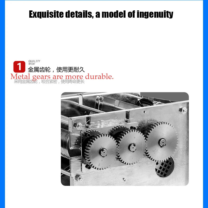 Description Picture 4 of itemHousehold Automatic Meat Cutter, Commercial Fast Electric Beef And Mutton Slicer, Shredder