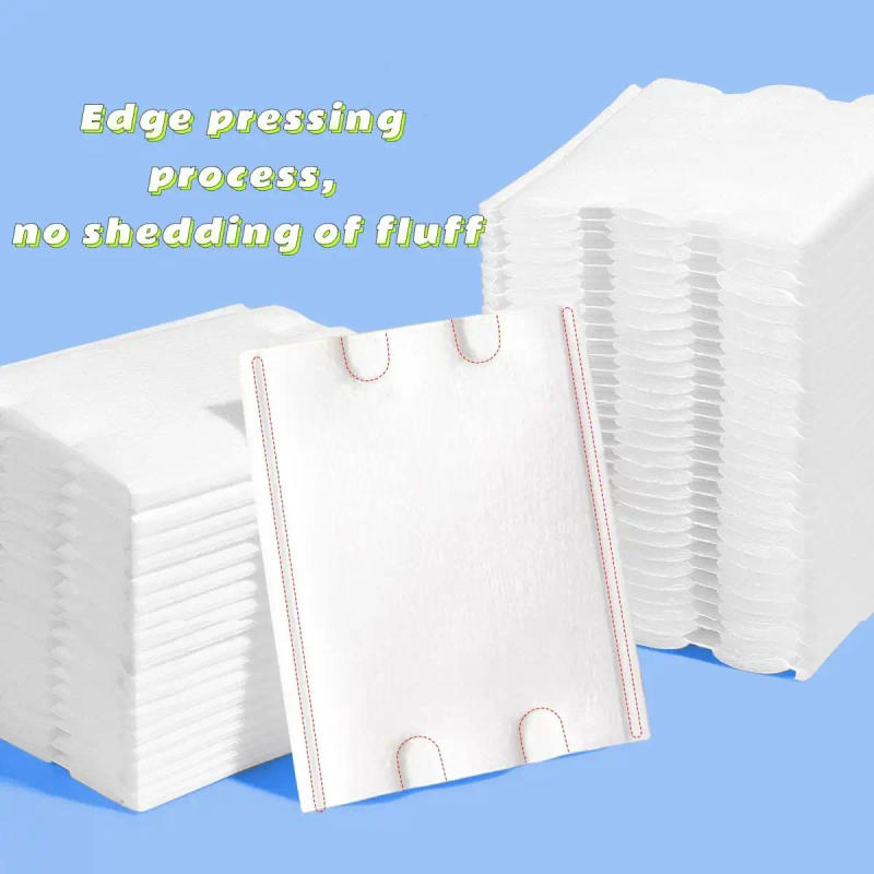 Description Picture 6 of item222 pcs Square Cosmetic Cotton Clean Towel ,Wet Applied Cotton,Makeup Removal Cotton,For Toner Facial Mask And Nail Cleaning