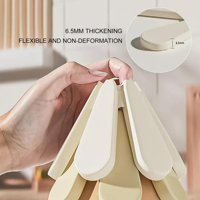 Description Picture 3 of itemTree Design Stand Portable Trivets Table Mats Decorative Anti Scald Heat Resistant Table Mat Coaster Non-Slip Placemats Pot