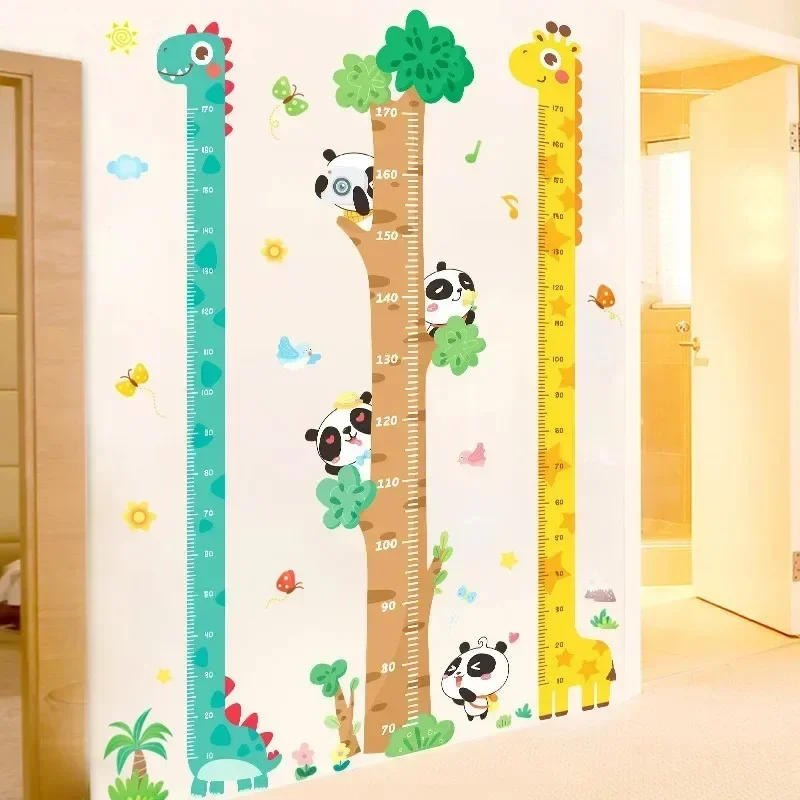 Description Picture 4 of item180cm Cartoon Animal Height Measure Wall Sticker Wallpaper for Kids Room Nursery Child Growth Ruler Growth Chart Wall Decoration