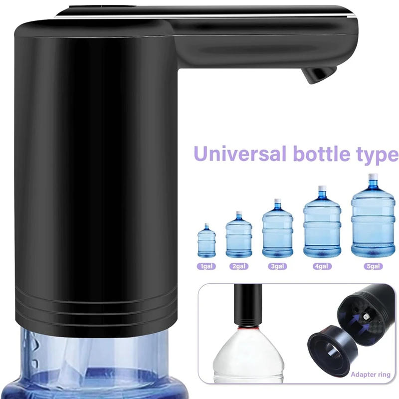 Description Picture 3 of itemWater Dispenser For 5 Gallon Bottle, Universal 2-Motor Faster Pumping Water Pump, Portable USB Charging