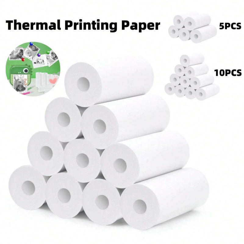 Description Picture 2 of itemMini Thermal NO-Sticker Paper 57mm For Picture Photo Portable Printer Thermal Paper Printing Paper For Pocket Printers Camera