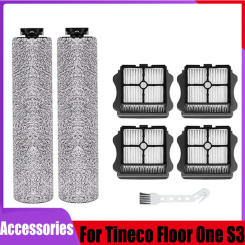 Main Roller Brush Hepa Filter Kits For Tineco iFloor 3 Floor One S3 Cordless Wet Dry Floor Washable Handheld Vacuum Accessories