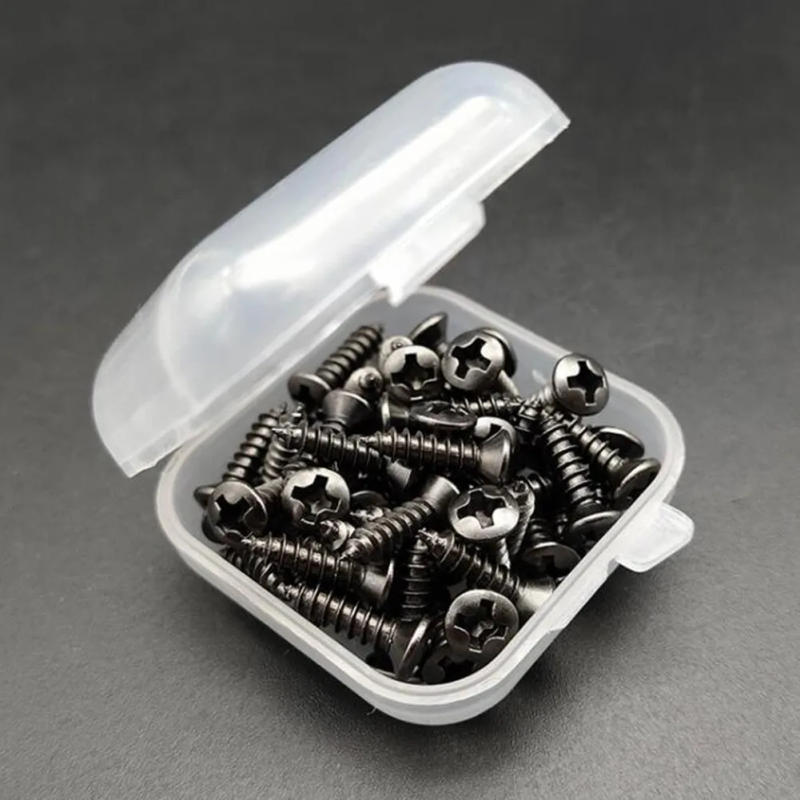 Description Picture 3 of item50Pcs Guitar Pickguard Screws With Box For ST Electric Guitar Bass Metal Pick Guard Scratchplate Screws Bolts Set Accessories