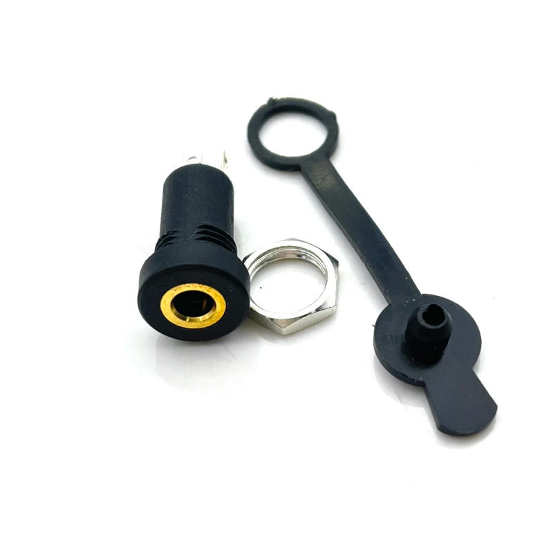 Description Picture 6 of item5pcs/lot DC Power plug connector for diy dc waterproof jack connector 5.5 X 2.1 mm 5.5 * 2.5 mm 3.5mm*1.35mm Female DC Jack port