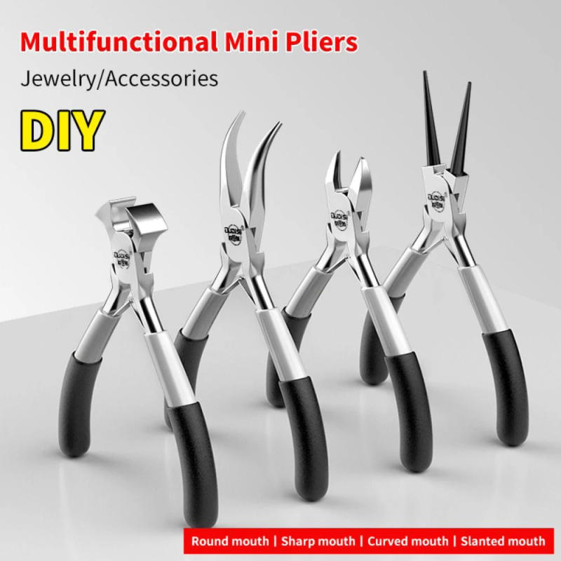 Description Picture 3 of itemJewelry Making Plier Mini Wire Cutting Pliers Multi-purpose Needle Nose Pliers for DIY Small Jewelry Handcraft Beading