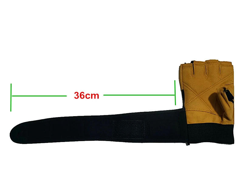 Description Picture 3 of itemGym Gloves Weightlifting Dumbbell Pull Ups Training Bodybuilding Wearproof Fitness Gloves