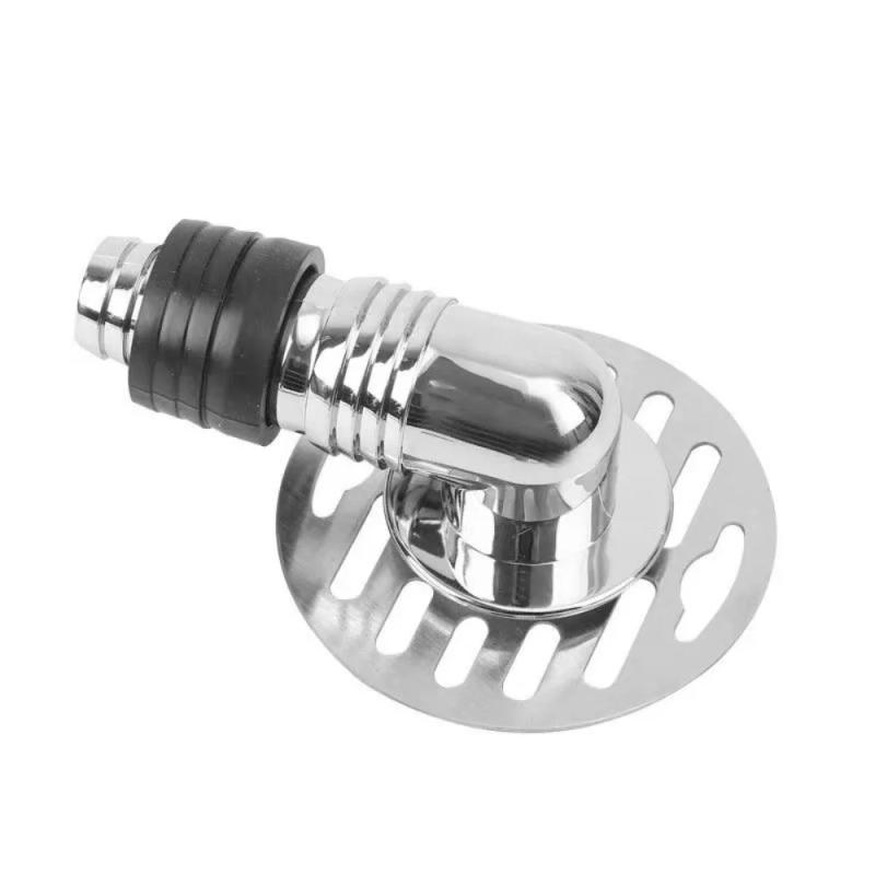 Description Picture 4 of itemStainless Steel Floor Drain Cover Odor Prevention Insect Control Pipe Connector Hose Adapter Double Purpose