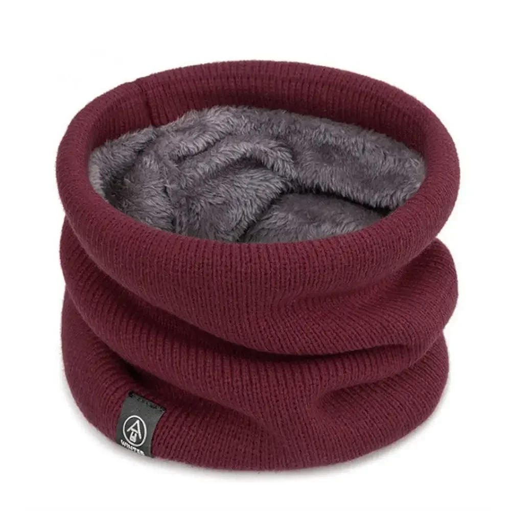 Description Picture 6 of itemFashion Soft Knitted Neck Warmer Sports Scarf Women Men Face Cover Winter Skating Running Hiking Scarves Thick Cold-proof Collar