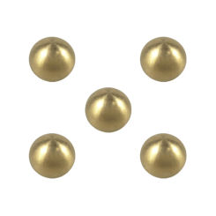 5pcs 15*12MM copper M10 Internal Thread Round Head nut Gold Round Ball Nut Top Finials Light Cap Nut Cover, Lighting Accessories