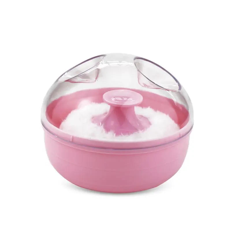 Description Picture 6 of itemPortable Large Empty Box Baby Powder Puff Cool Body Baby Prickly Heat Powder Sub-Bottling Children'S Storage Box Empty Container
