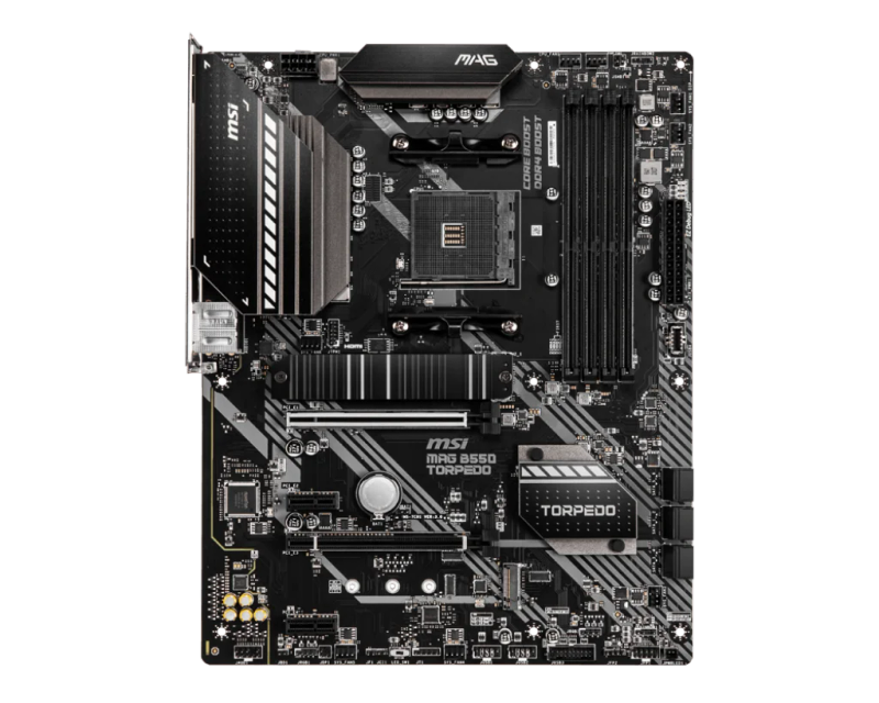 Description Picture 4 of itemMSI B550 B550M Motherboard MAG B550 TORPEDO AM4 support RYZEN 5600 5500 5900X 5300 3900 4700 cpus DDR4 128GB M.2 ATX