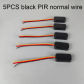 5PCS BlackPIR Normal