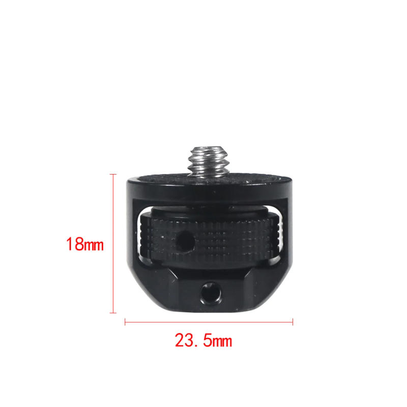 Description Picture 3 of item​Mini Magic Arm Double Ball head 1/4 inch Screw for SLR Camera Tripod Camera Cage Rig LED Video Light Microphone Field Monitor