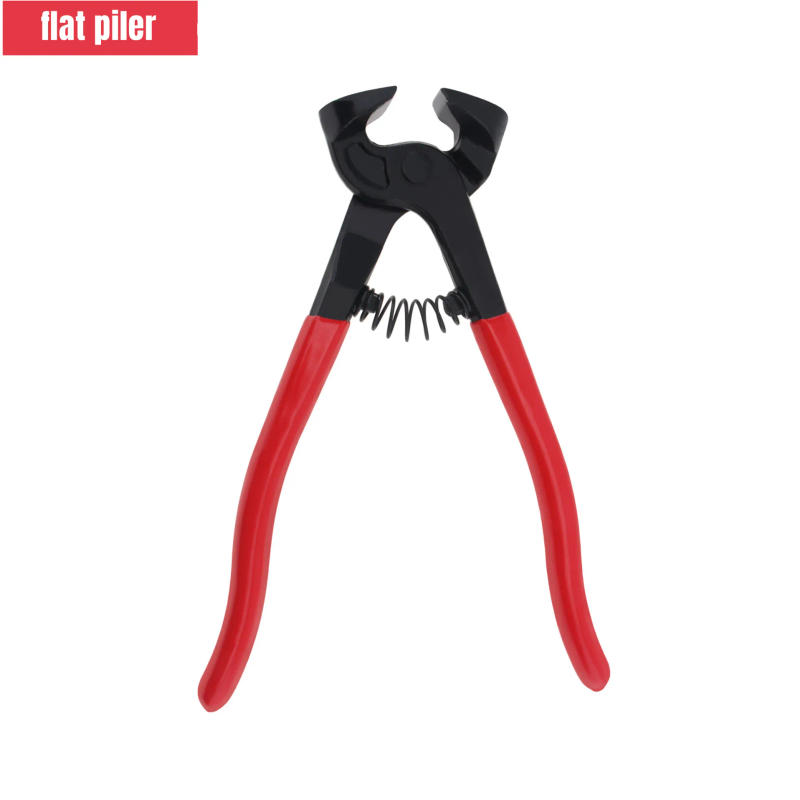 Description Picture 5 of itemGlass Tile Mosaic Nippers Heavy Duty Double Round Wheel Glass Flat Nose Trimming Clamp Pliers Ceramic Tile Cutting Tongs Tools