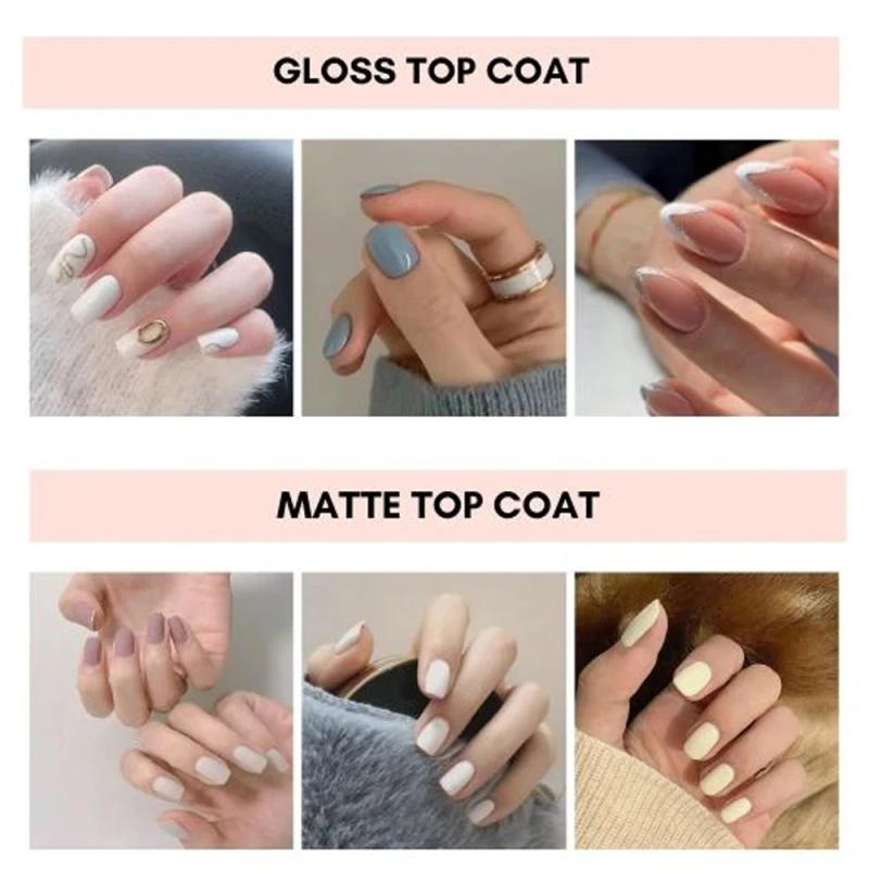Description Picture 6 of itemTinovo Uno Normal Matte Top Coat Quick Dry Matte Regular Nail Polish Finish 12ML Long Lasting Wear Clear Nails Lacquer Sealer