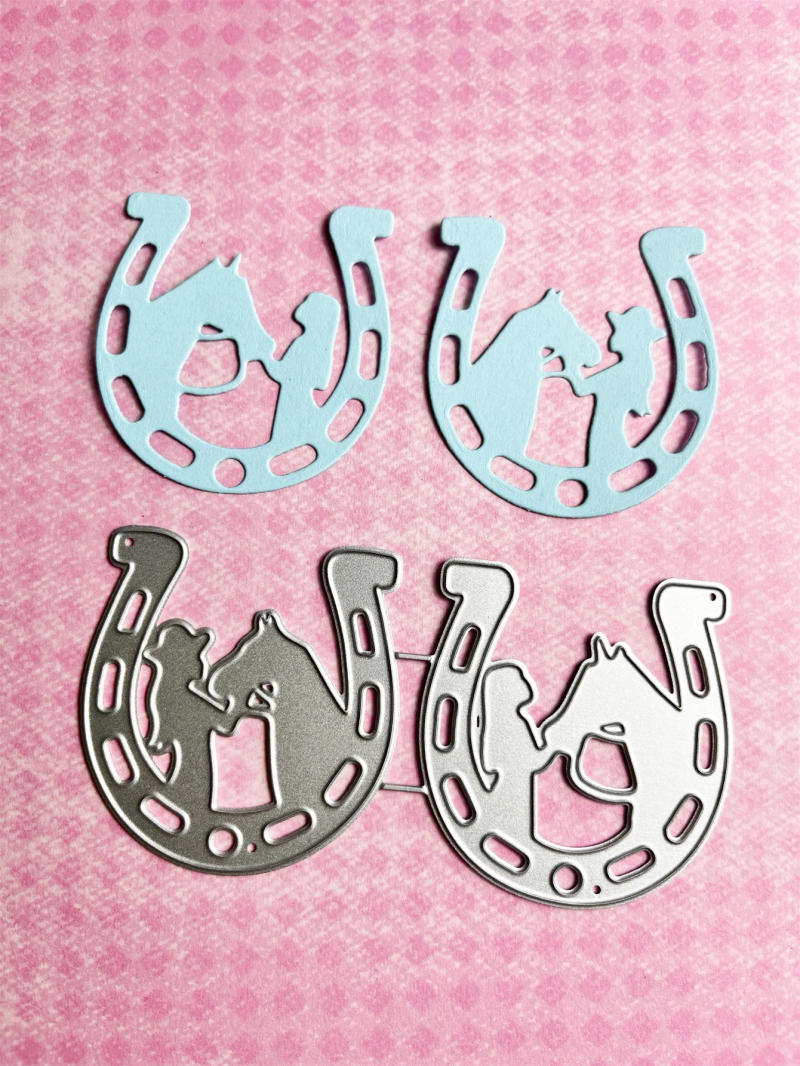 Description Picture 5 of itemAnimals Horse Metal DIY Embossing Moulds Stencil Cutting Dies for Album Paper Card Making Scrapbooking Durable