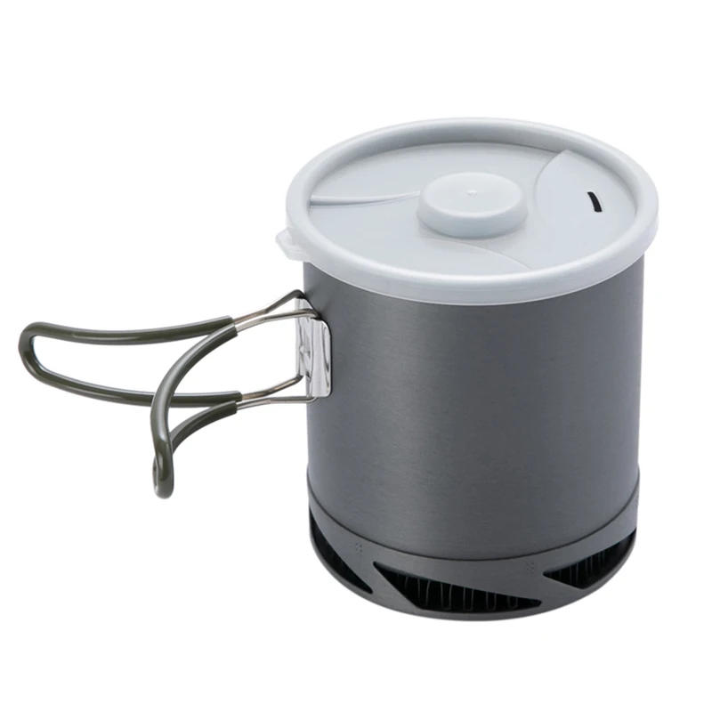 Description Picture 4 of itemFire Maple Camping Cookware Pot Aluminium Alloy Heat Exchanger Pot Portable Outdoor Travel Picnic Tableware Kettle 1L FMC-XK6