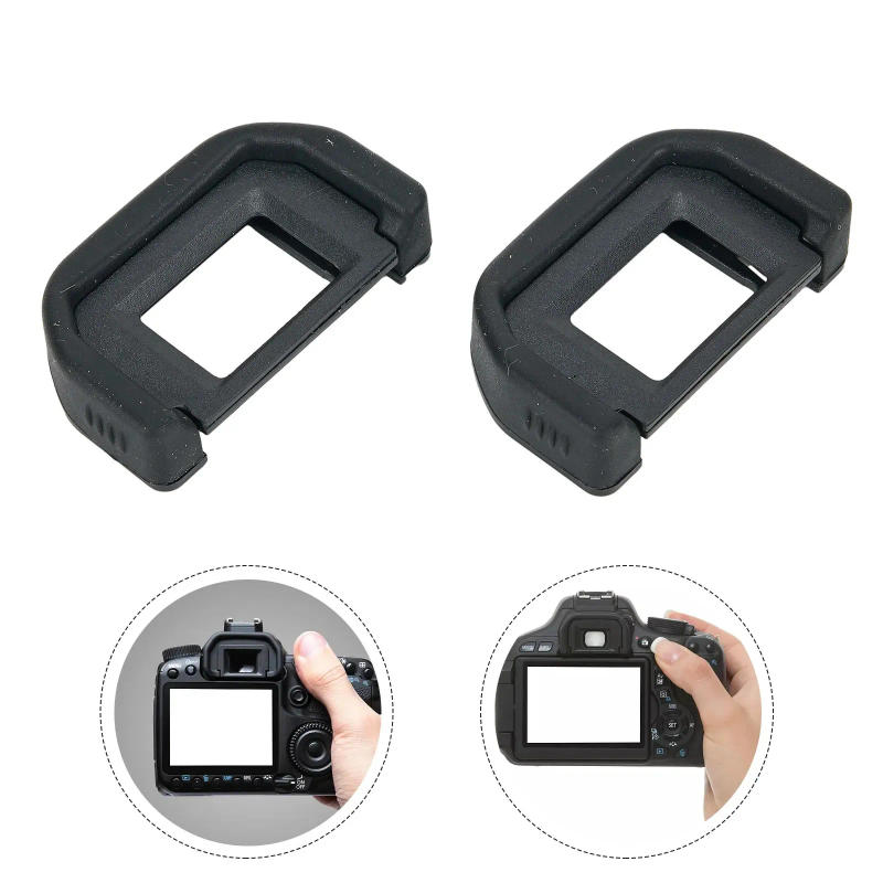 Description Picture 6 of item2pcs 18mm Camera Eyecups Viewfinder Eyepiece Eyecup Protective Cover For Canon 600D 500D 400D 300D For REBEL T3i / Kiss