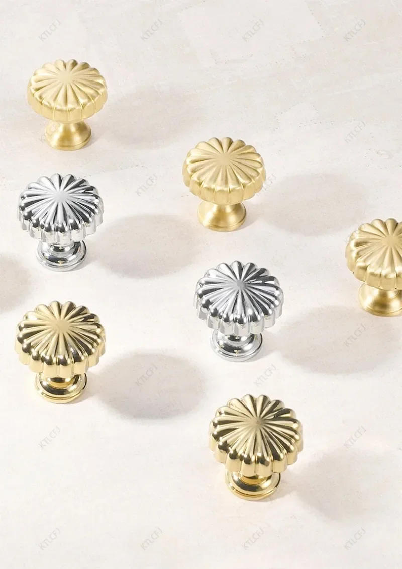 Description Picture 6 of itemNordic Modern Light Luxury American Cabinet Door Handle Wardrobe Door Creative Cabinet Handle Golden Bright Silver Door Handle