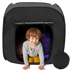 Sensory Tent Kids Foldable Pop Up Tent for Autistic Children Indoor Blackout Tent Storage Bag Calm Corner Den Playhouse Toys