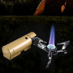 BRS-99 Portable Camping Gas Stove 2670W Home Camp Burner For Glamping Hiking Backpacking Fold Cooker Outdoor Family Travel