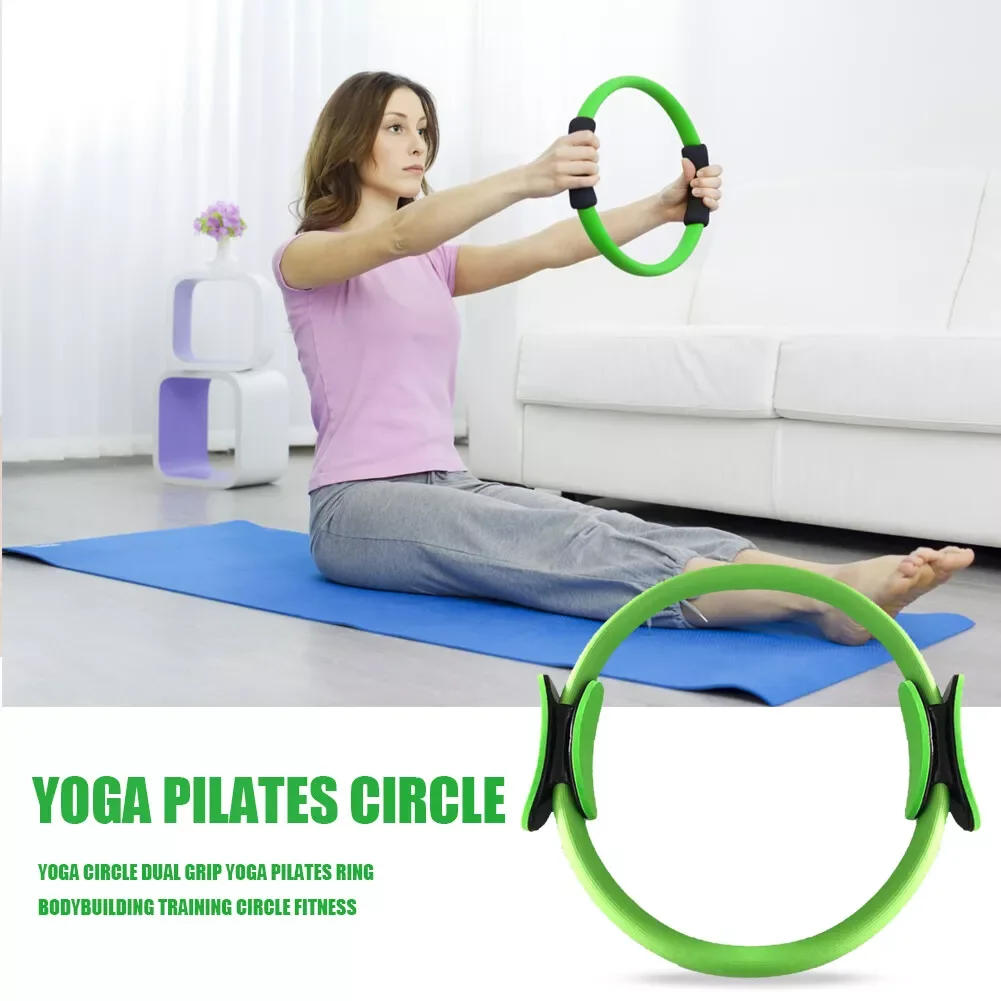 Description Picture 2 of itemYoga Pilates Fitness Circle Rehabilitation Training Equipment for Pregnant Women Pilates Fitness Accessories Hula Hoops Fitness