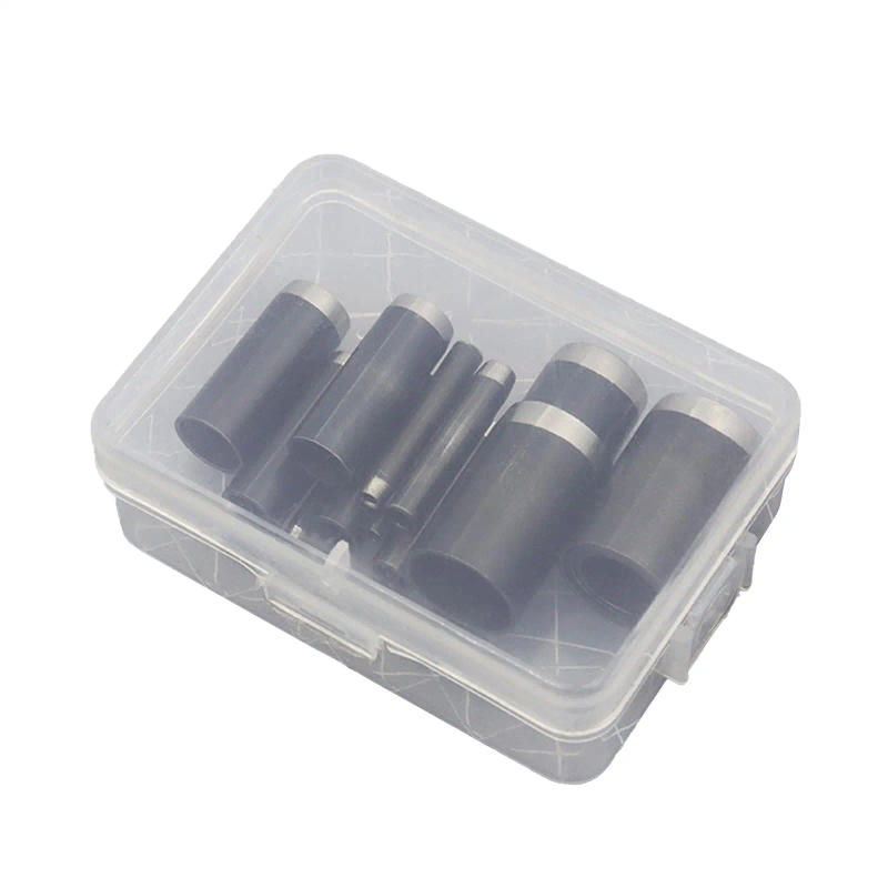 Description Picture 2 of item15Pcs Leather Punch Cutter Set DIY Craft Hand Tool Hollow Punch Cutter for Belt Bag Crafting Easy Using Handmade Leathercraft