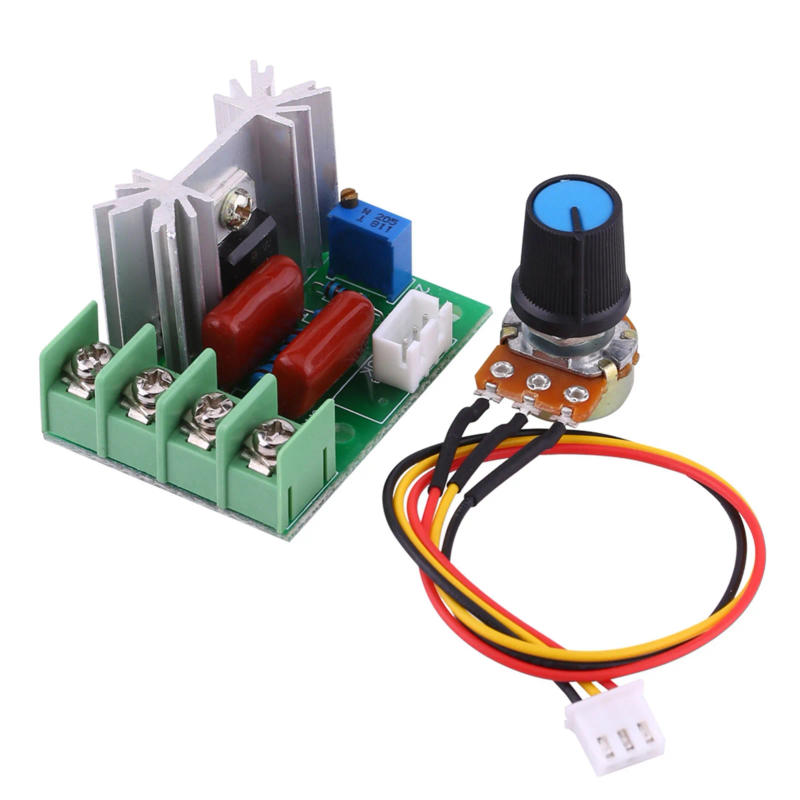 Description Picture 3 of itemAC 220V 5-2000W SCR Electric Voltage Regulator Temperature/Motor Speed Controller Light Dimmer