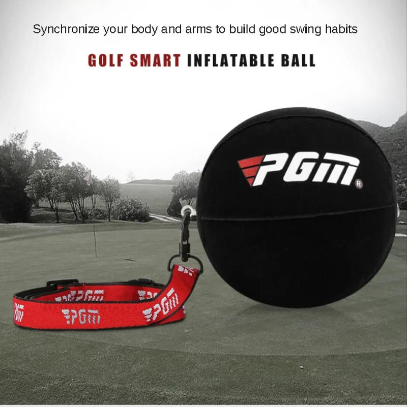 Description Picture 4 of itemPGM Inflatable Golf Smart Ball Trainer Portable Swing Arm Corrector Posture Auxiliary Correction Training Aids Golf Accessories
