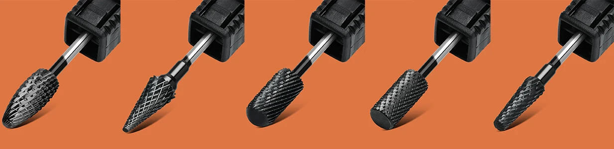 Description Picture 5 of item67 Types Carbide Milling Cutter Ceramic Nail Drill Bit For Electric Manicure Drills Manicure Gel Polish Remover Nail Art Tools