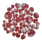 Red Flower Oval