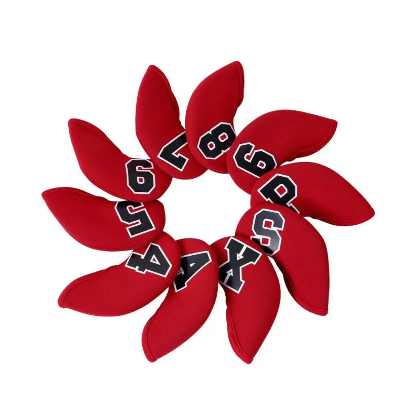 Description Picture 4 of itemProtector Protective Cover Golf Putter Accessories Protector Case Golf Iron Headcover Golf Iron Covers Set Golf Head Cover