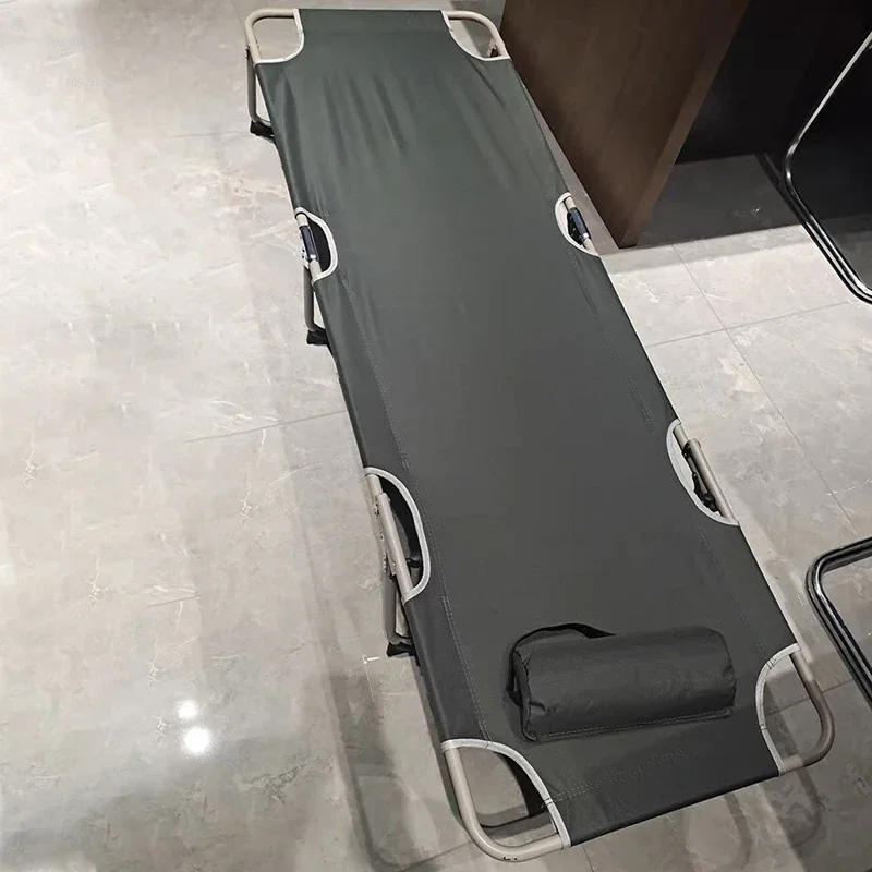 Description Picture 4 of itemLuxury Folding Beds Single Bed Home Bedroom Furniture Multi-functional Marching Bed Recliner Office  Lunch Break Bed p