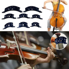 Violin Bridges Template Plastic Templates Multi-functional Full Size Cello Bridge Repair Tools Music Instrument Accessories