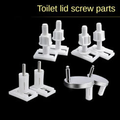 Toilet Seat Hinges Mountings Closestool Bolt Anchoring Screw Universal Toilet Replacement Accessories Bathroom Fixture Fittings