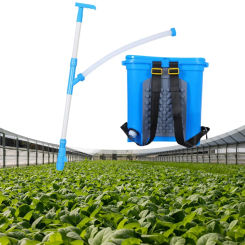 25L Multifunctional Manual Fertilizer Spreader Dispenser Fertilization Adjustable Protable Tool for Corn Trees Farm Agricultural