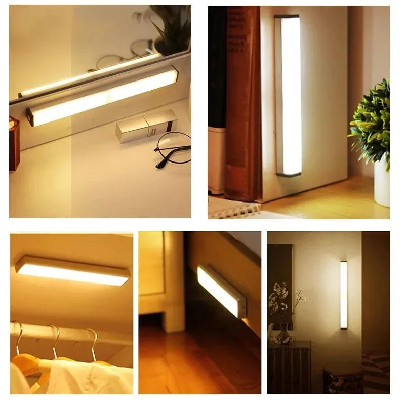 Description Picture 3 of itemRechargeable Light Led Lights Motion Sensor Kitchen USB Night Light Decoration Lighting Lamp Lamps Home Cabinet Storage Indoor