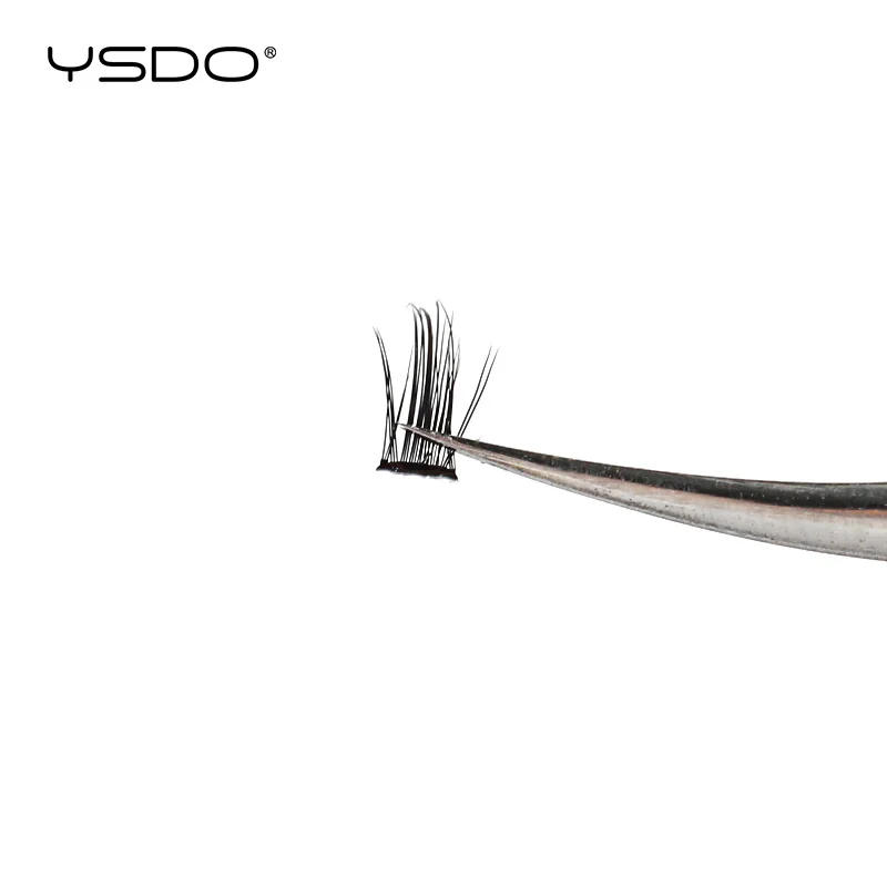 Description Picture 6 of itemYSDO 120 Bundles Individual Eyelashes Russia Natural Mink False Lashes Extension Fluffy Volume Fake Eyelash Cluster Makeup Cilia